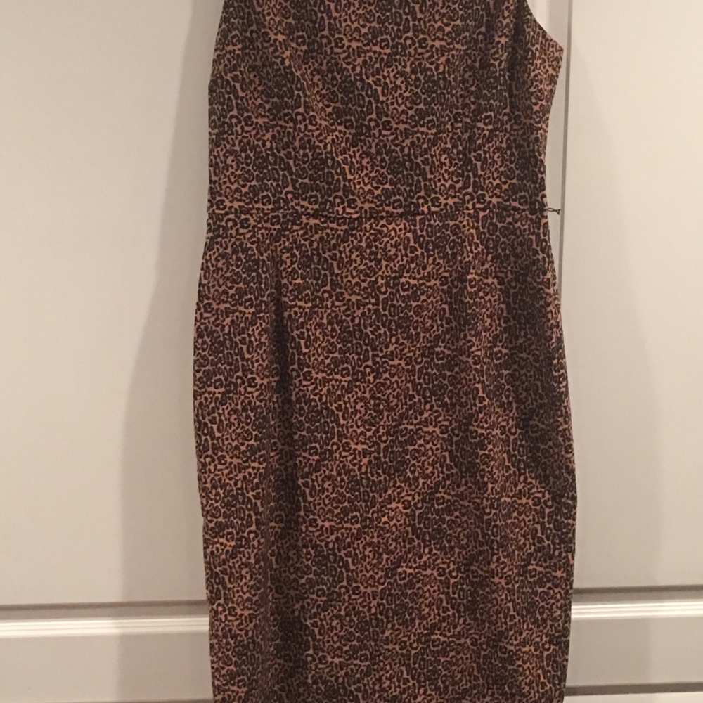 Tatyana Leopard Pencil Pinup Dress - Picture 6 of 6